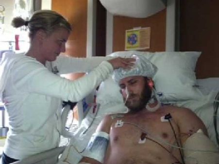 She Helped Him With His Daily Struggles