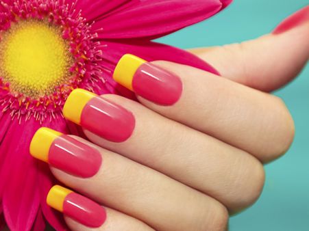 Pink & Yellow: 