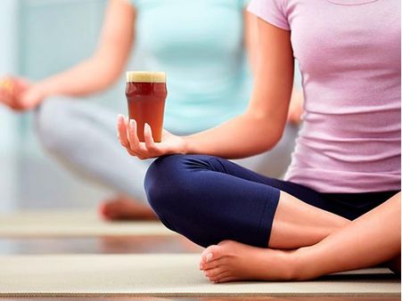 Who Does Beer Yoga?