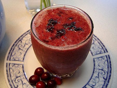 8. Banana Berry Blast: