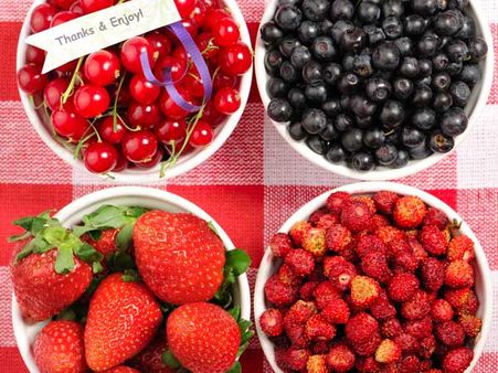 1. Berries: