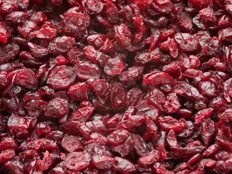 3. Dried Cranberries: