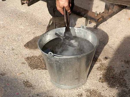 Dirty Blacksmith Water!