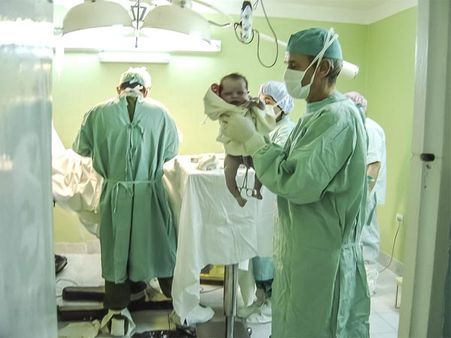 She Went Into Labour…