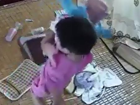 The Elder One Tried Calming The Baby…