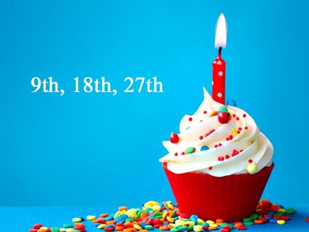 People Who Are Born On 9th, 18th, 27th People Who Are Born On 9th, 18th, 27th