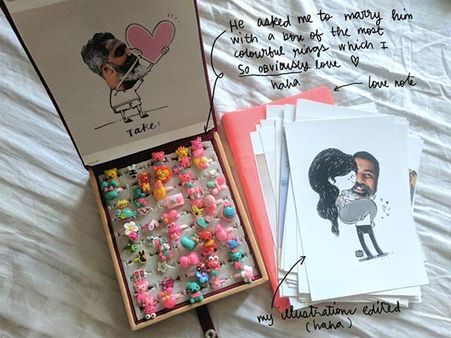 George Proposed To Her In The Most Unique Way!