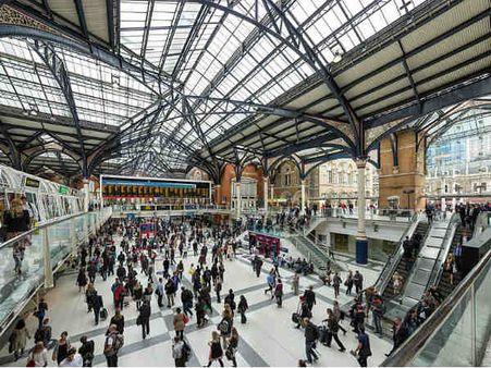 Crossrail’s Liverpool Street Station, London, UK