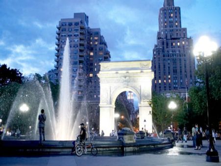 The Washington Square Park, Manhattan, New York