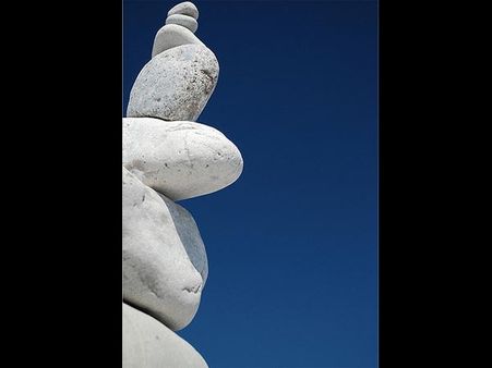 White Stones For Happiness…