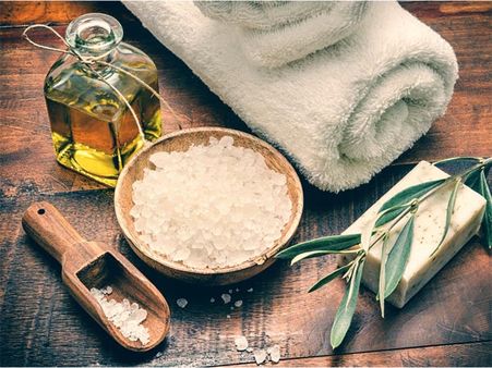 1. Scrub With Sea Salt