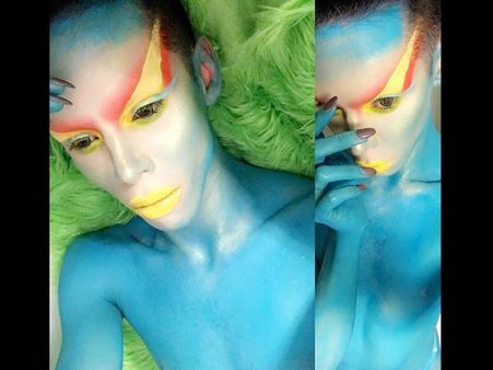 He Uses Colours A Lot!