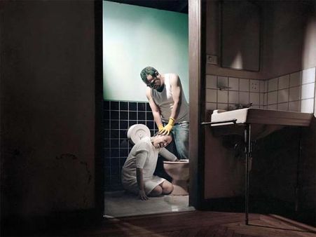 Their Hands Are Dipped In Toilet Bowls