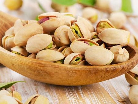 12. Pistachios: