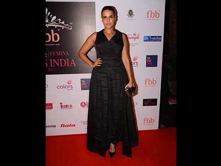 Neha Dhupia In Black Neha Dhupia In Black