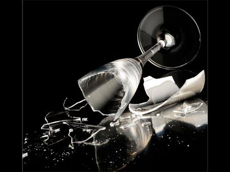 Breaking Of A Glass