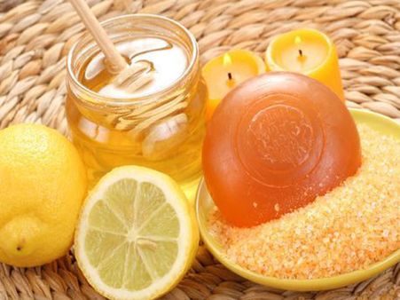 4. Orange And Green Tea Bath