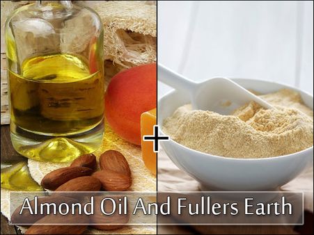Almond Oil And Fuller's Earth