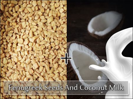 Fenugreek Seeds And Coconut Milk