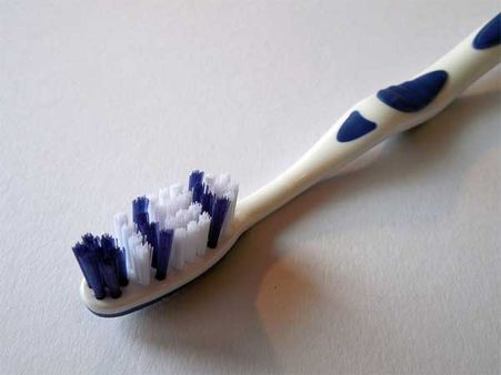 Using A Toothbrush