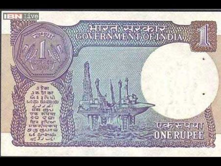 One Rupee Note