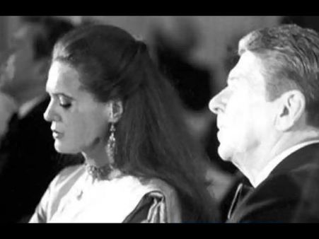 Sonia Gandhi And Ronald Reagan Sonia Gandhi And Ronald Reagan