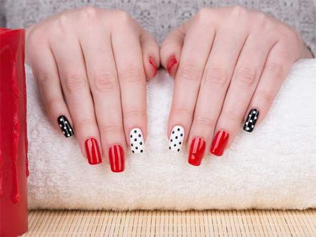 The Rock-Style Nail Colour