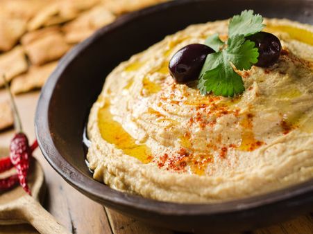 3. Hummus And Veggies: