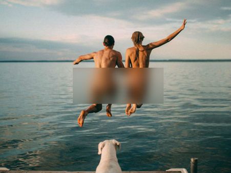 The Couple Who Jumped Naked!