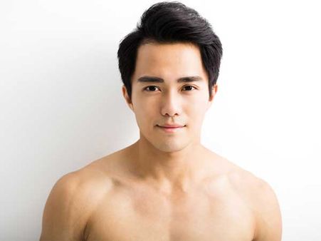 Sideswept Haircut With Bangs