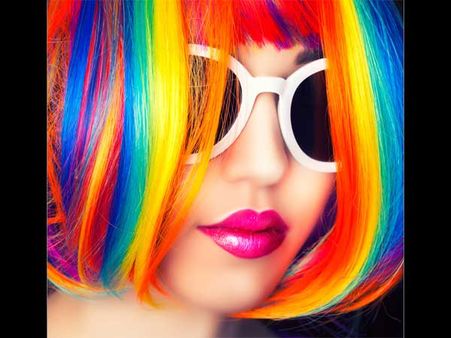 Neon Hair Colour 