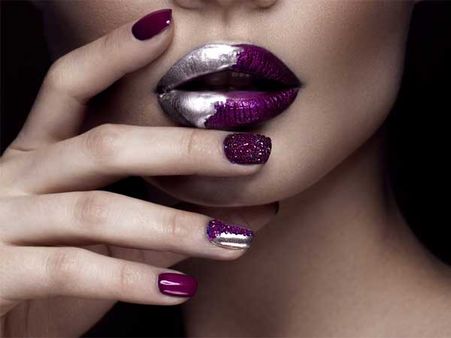 Neon Lipstick Or Lip Colour