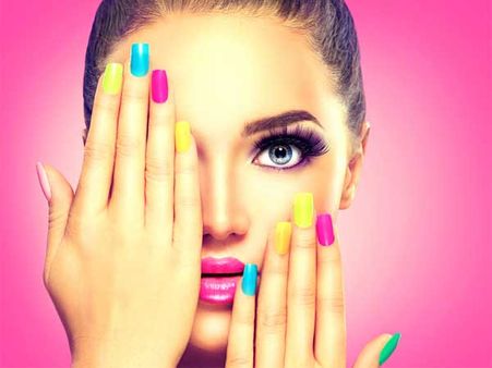 Neon Nail Paints And Colours