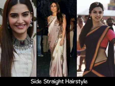 Side Straight Hairstyle Side Straight Hairstyle