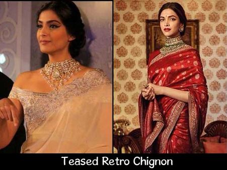 Teased Retro Chignon Teased Retro Chignon