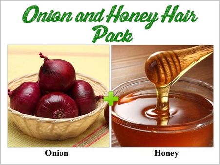 Onion And Honey Hair Pack