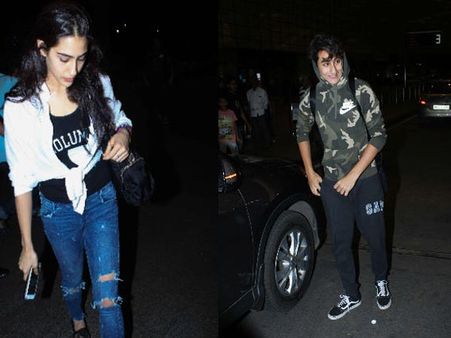 Ibrahim And Sara Ali Khan