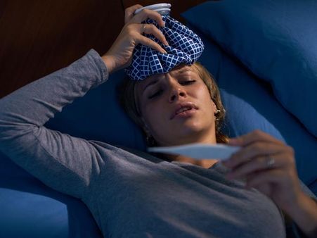 2. Unexplained Fever: 