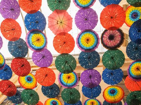 Shine In The Rain With Quirky Umbrellas Shine In The Rain With Quirky Umbrellas