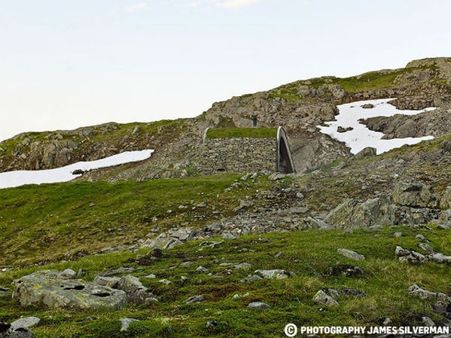 Lake Chalet In Hordaland, Norway