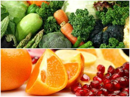 Eat Fresh Fruits & Vegetables: