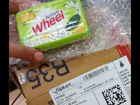 He Received A Soap Bar Instead Of A Phone