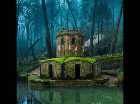 An Old Castle In Sintra, Portugal