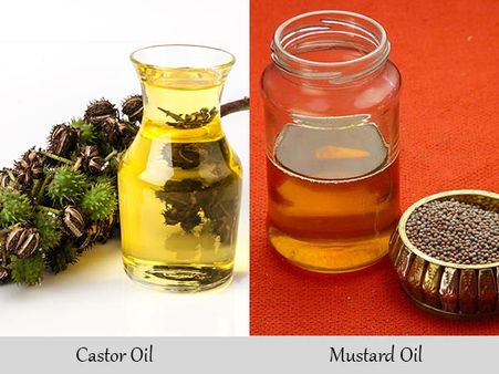 Castor Oil And Mustard Oil