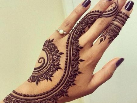 Application Of Mehendi And The Festivities