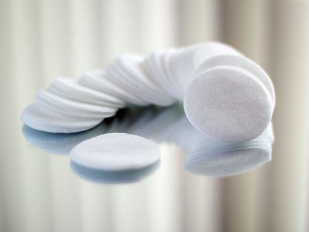 Cotton Pad Or Tissue Paper