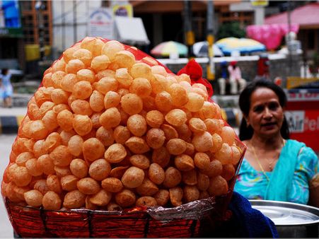 1. Pani Puri 