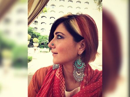 Patterned Hair Colouring