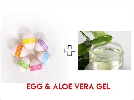 Egg + Aloe Vera Gel