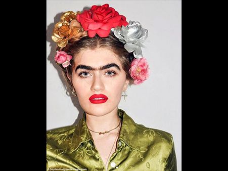 She Was Asked To Dress Up Like...